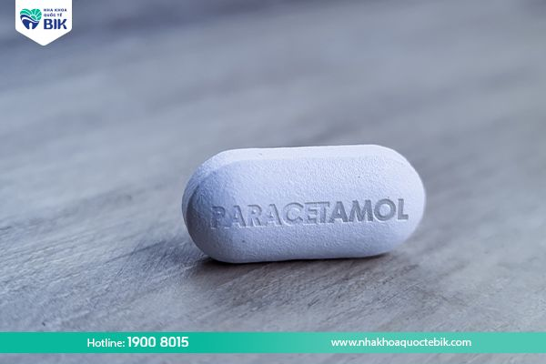 Dùng Paracetamol giảm đau răng