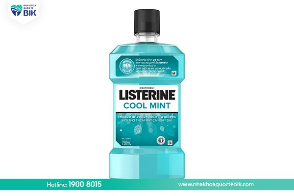 Nước súc miệng diệt khuẩn Listerine