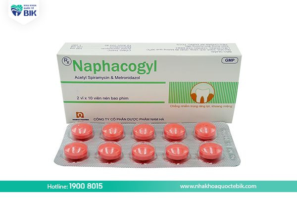 Thuốc trị sâu răng Naphacogyl