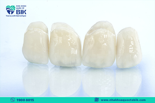 No harmful effects when choosing genuine porcelain teeth