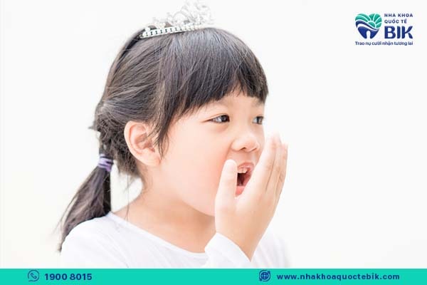 improper care of baby teeth causes bad breath