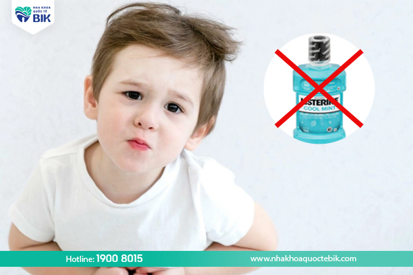 Subjects who should not use mouthwash