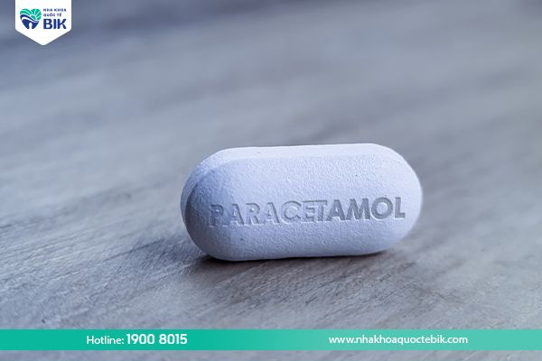 Using Paracetamol to relieve toothache