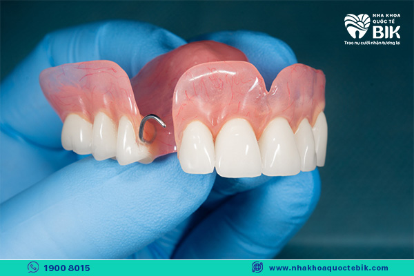 plastic-based removable denture