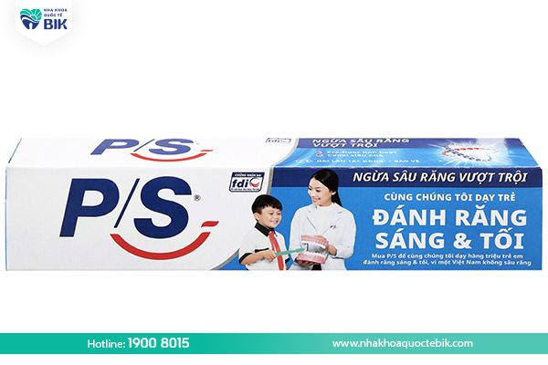 P/S Toothpaste Prevents Tooth Decay Superiorly