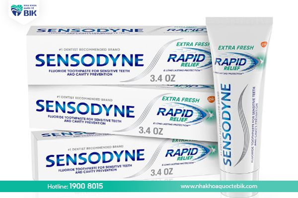 Kem đánh răng Sensodyne cho răng nhạy cảm