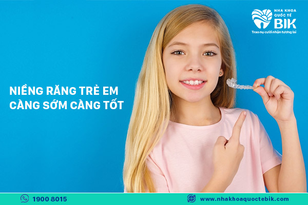 niềng răng trẻ em và những điều cần biết