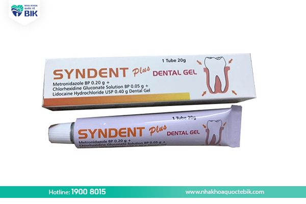 thuốc trị viêm lợi syndent plus dental gel