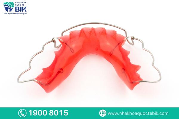 The process of performing removable braces