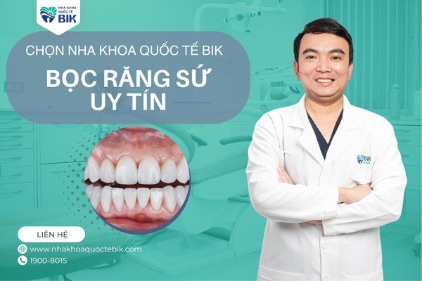 BIK International Dental Clinic - a reputable address for Titan porcelain crowns