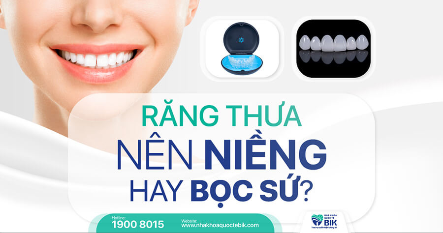 Răng Thưa Nên Niềng Răng Hay Bọc Sứ Thì Tốt?