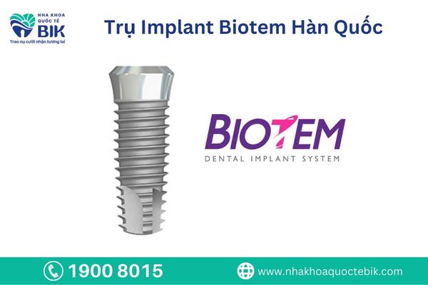 Korean Biotem Implant Pillar