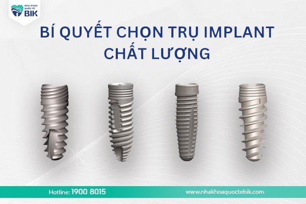 Secrets to choosing a quality Implant